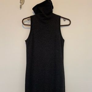 Ann Taylor merino wool sleeveless mini turtleneck dress size XS